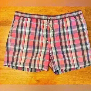 Brooks Brothers Swim Trunks/Shorts Mens XXL Cotton/Nylon Lined Lightweight Cool